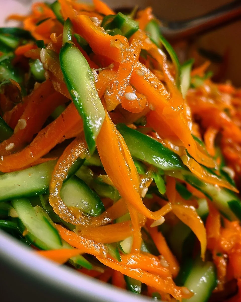 Cucumber and Carrot Salad
