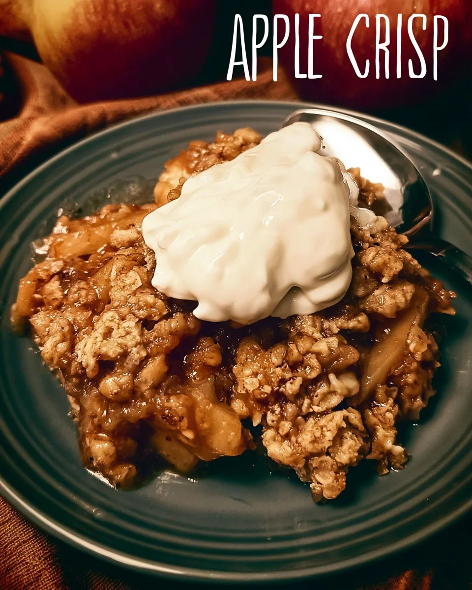 Old-Fashioned Apple Crisp Recipe