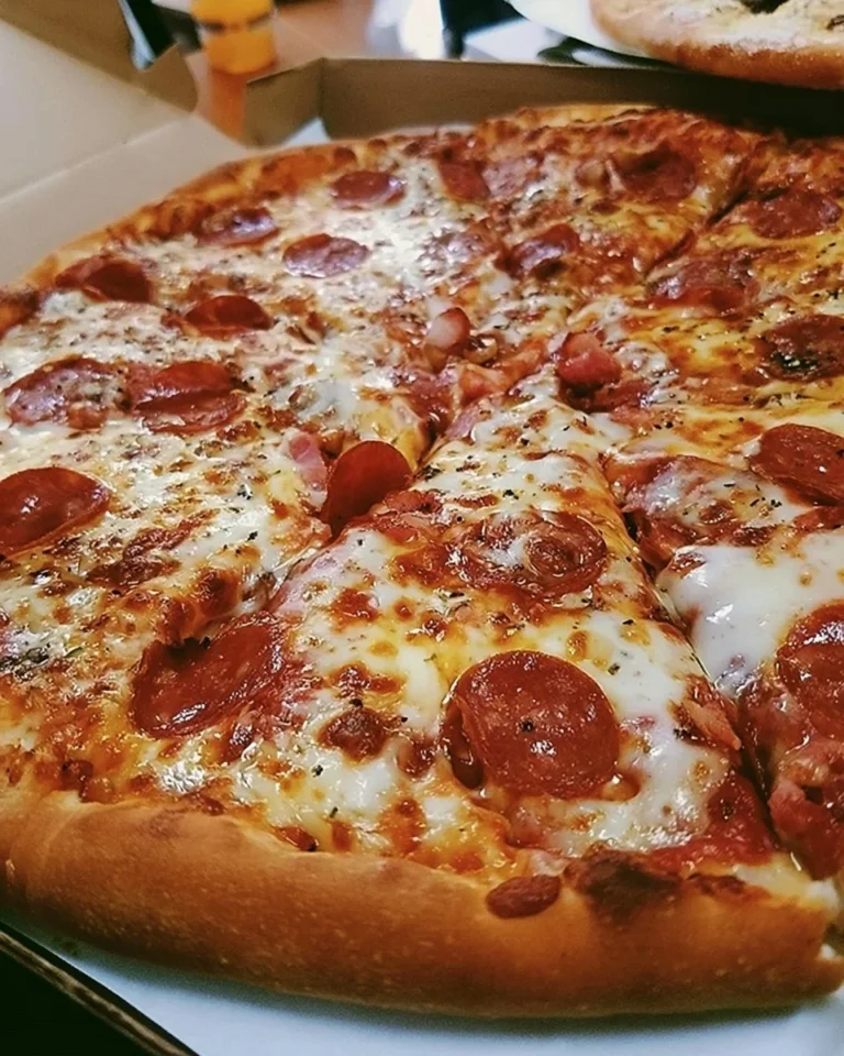 Image showcasing various pizza delivery options and fresh pizzas ready for delivery.