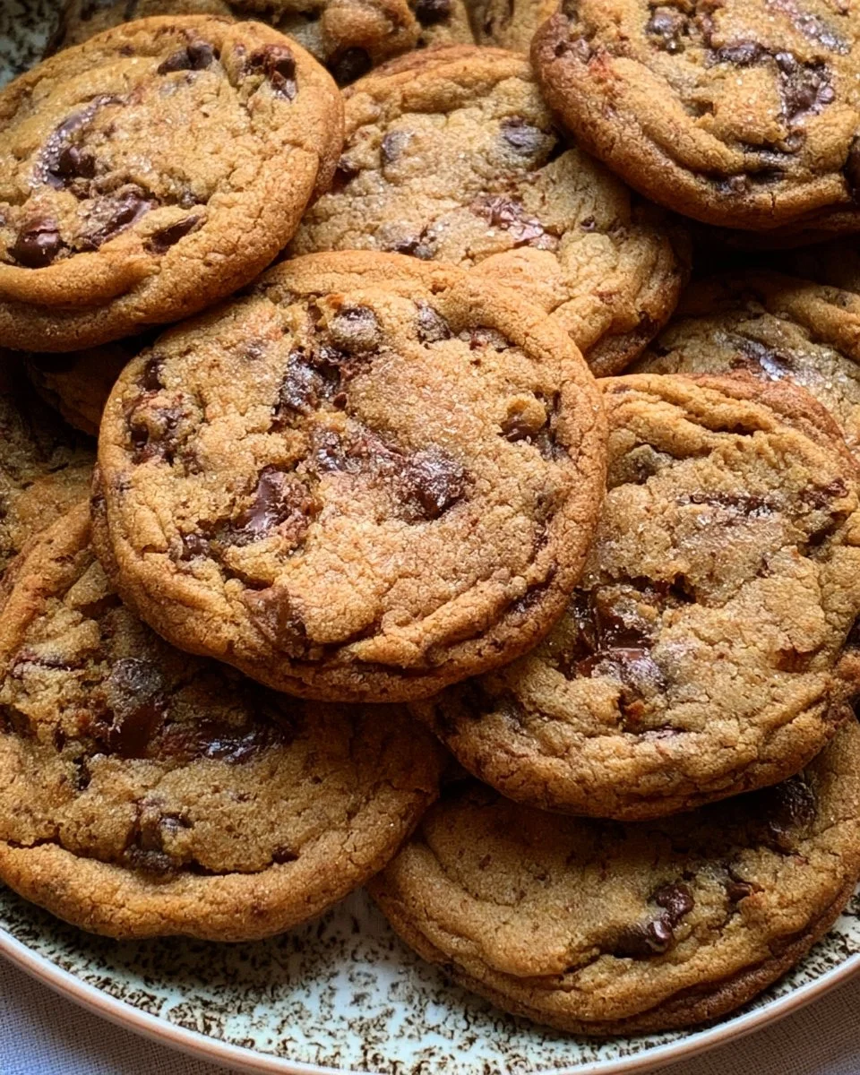 Browned Butter Chocolate Chip Cookies