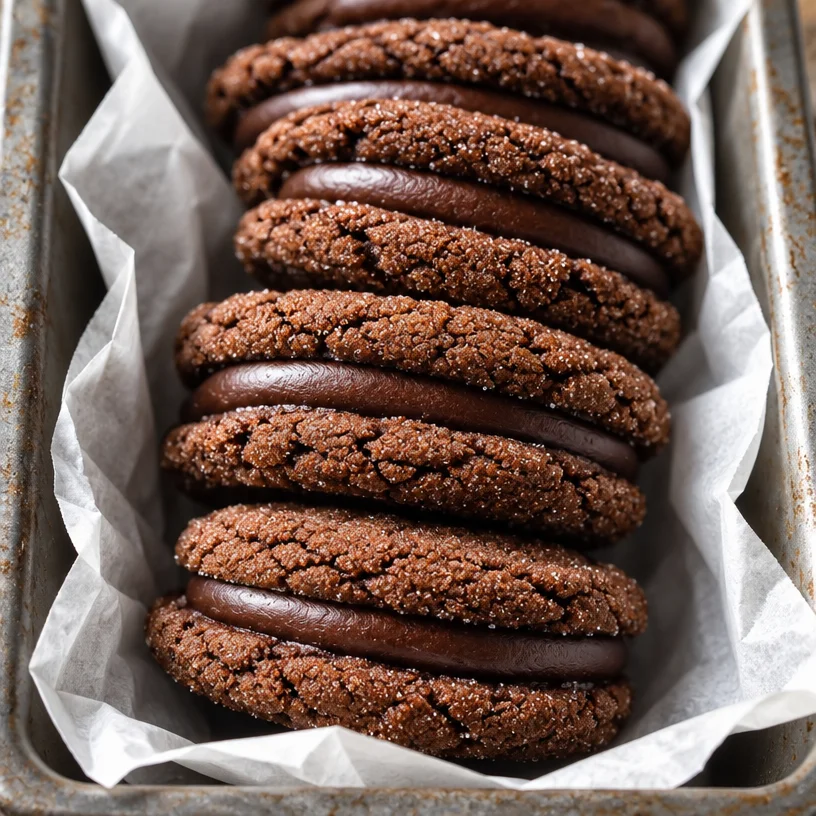Best-Ever Easy Chewy Chocolate Gingerbread Cookies Recipe