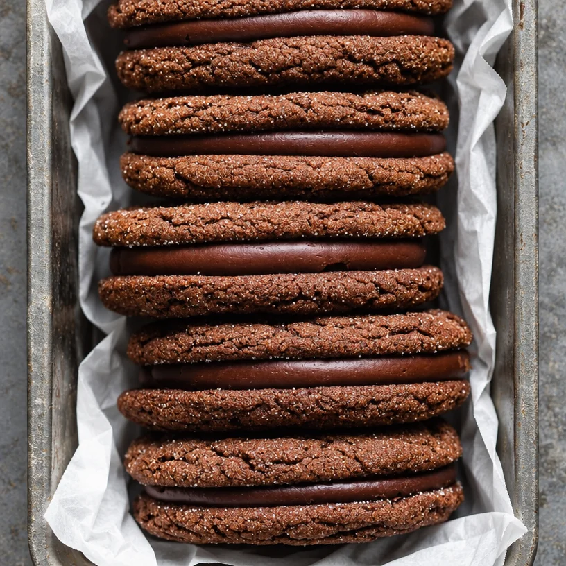 Best-Ever Easy Chewy Chocolate Gingerbread Cookies Recipe