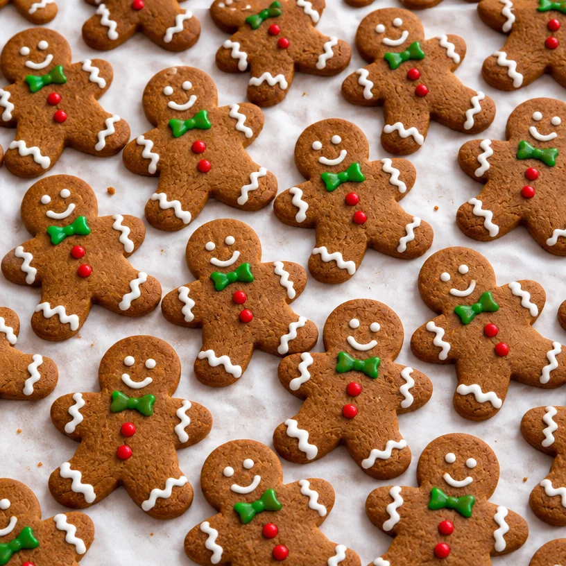 Best-Ever Easy Homemade Gingerbread Cookies with Icing