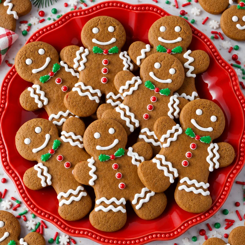 Best-Ever Easy Soft & Chewy Gingerbread Men Cookies Recipe