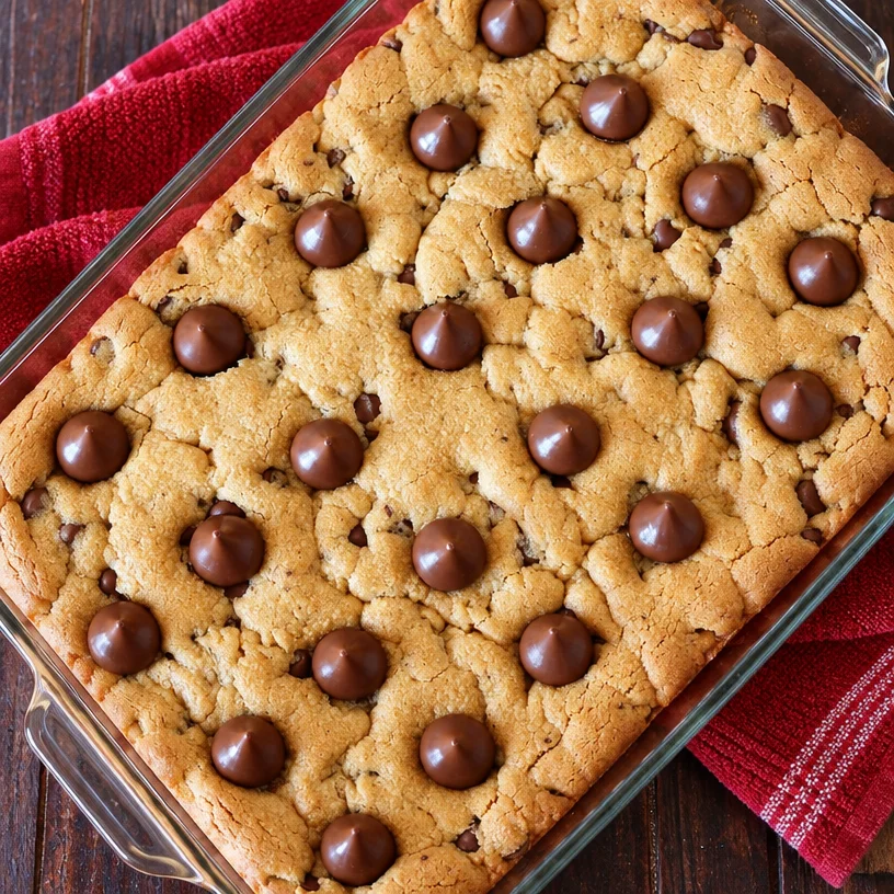 Best-Ever Peanut Butter Blossom Bars