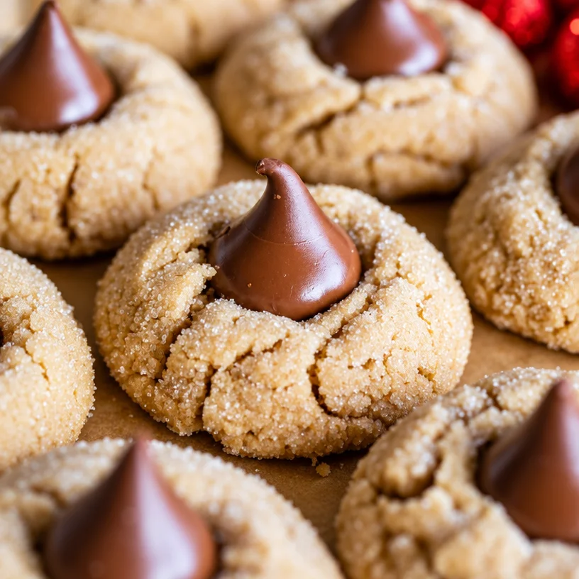 Best-Ever Peanut Butter Blossoms Recipe - Easy Christmas Cookies