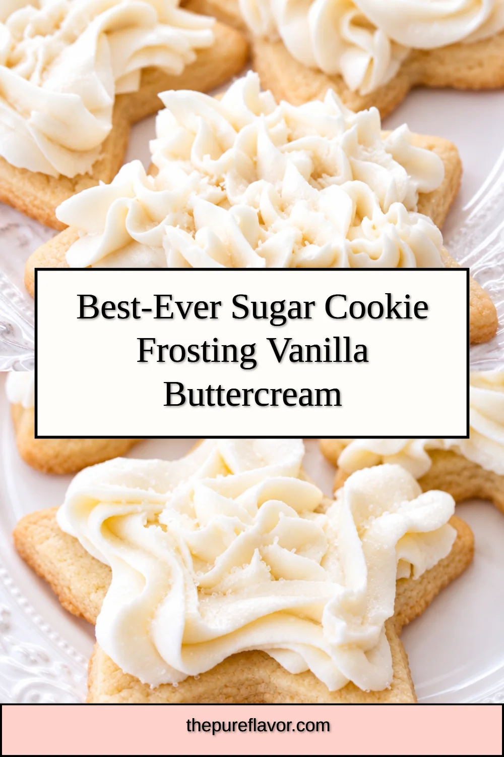 Best-Ever Sugar Cookie Frosting Vanilla Buttercream