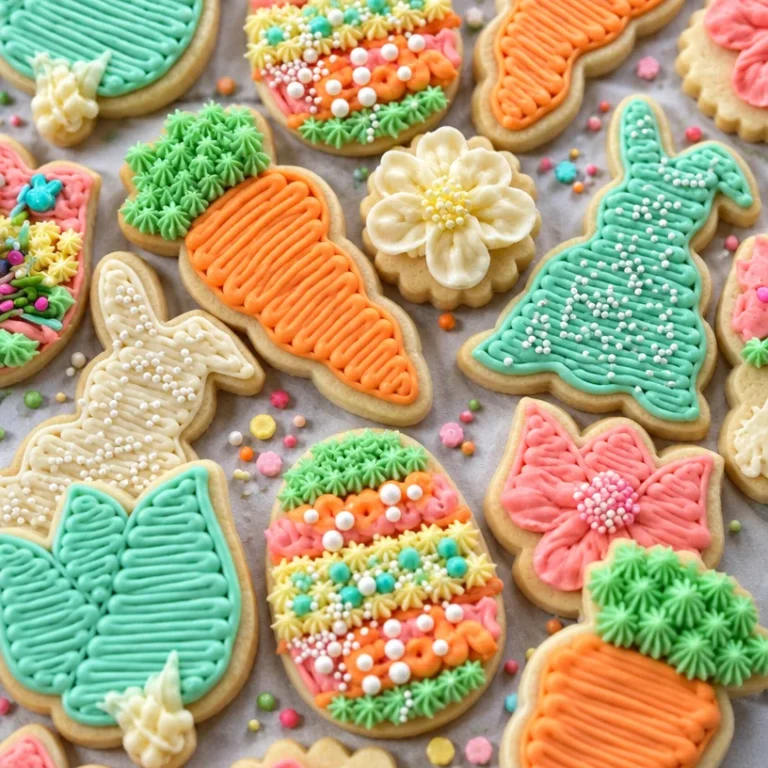 Plate of best-ever sugar cookies with decorations for a homemade treat