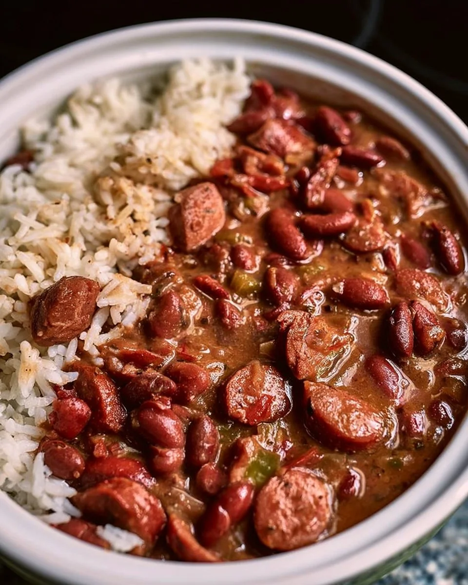 Cajun Red Beans and Rice Recipe