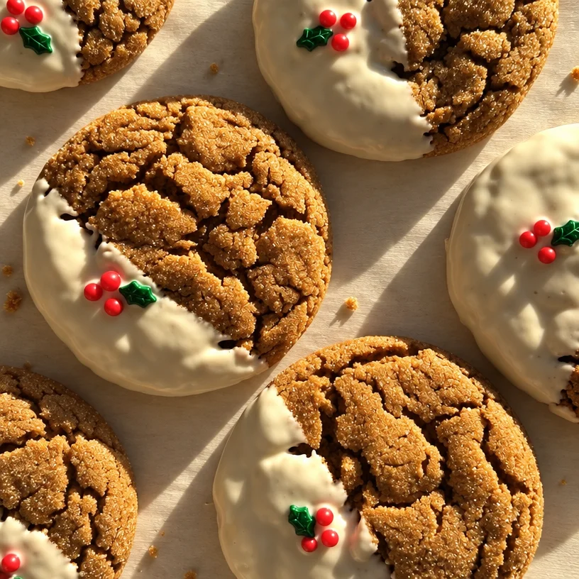 Delicious Best-Ever Easy Soft Gingerbread Cookies with Maple Glaze
