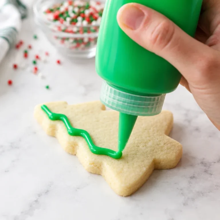Delicious sugar cookie icing for easy decorating recipes.