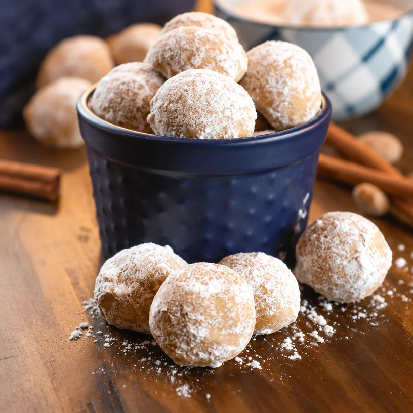 Easy Gingerbread Snowball Cookies Recipe - Best-Ever Homemade Treat