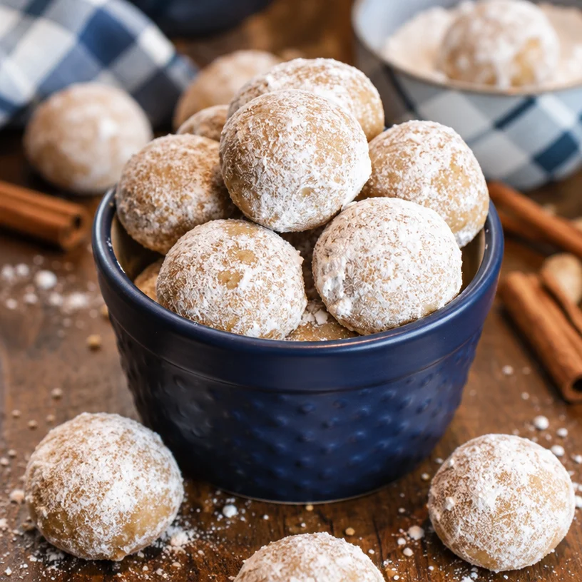 Easy Gingerbread Snowball Cookies Recipe - Best-Ever Homemade Treat