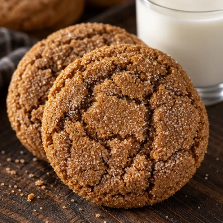 Easy gingerdoodle cookies fresh out of the oven with cinnamon sugar topping.