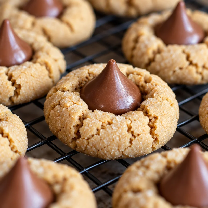 Easy Peanut Butter Kiss Cookie Recipe - Quick and Delicious