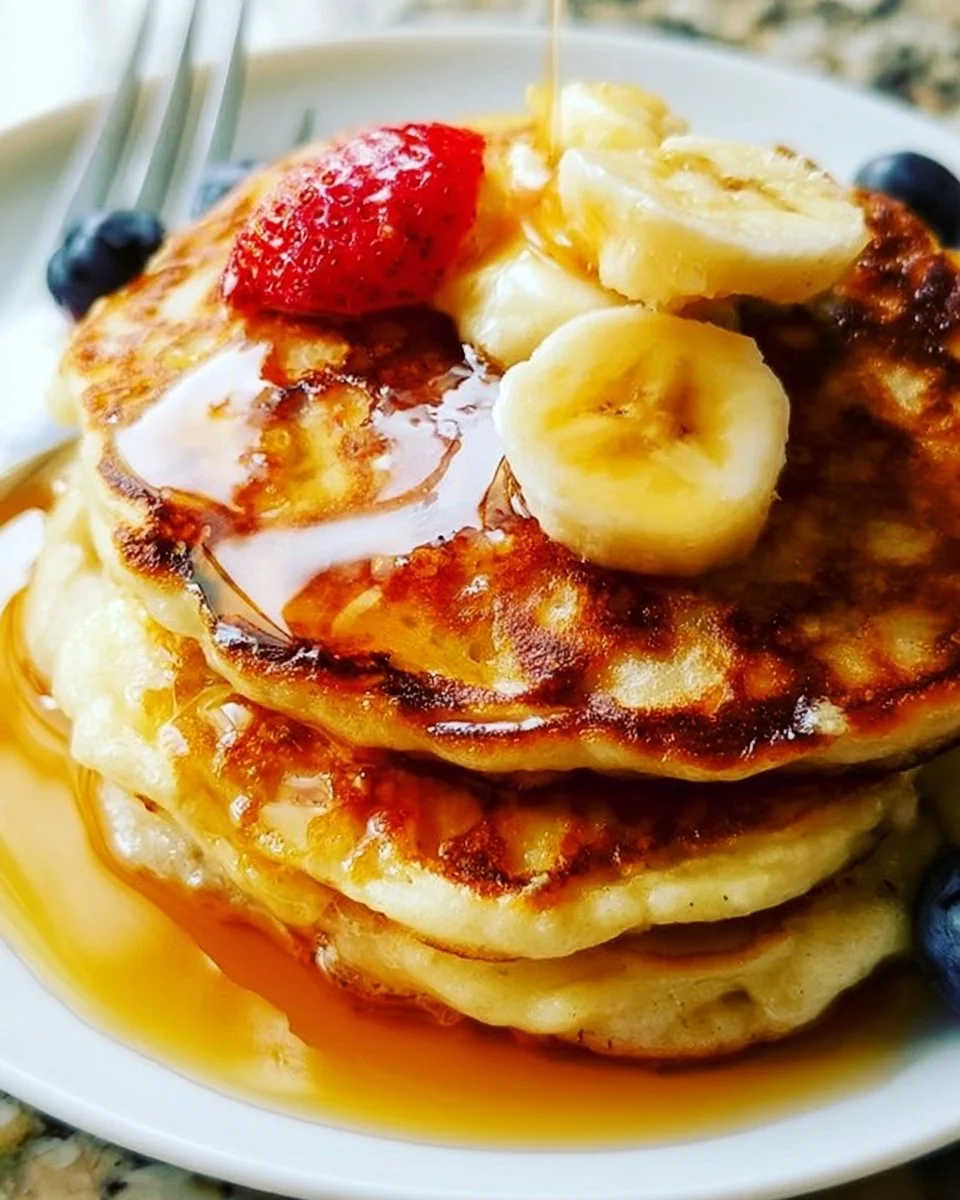Pancakes Made with Sourdough Discard