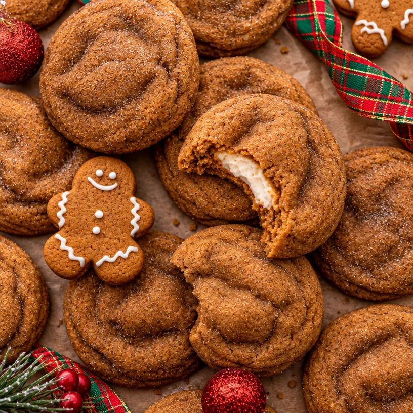 Ultimate Gingerbread Cheesecake Cookies Recipe
