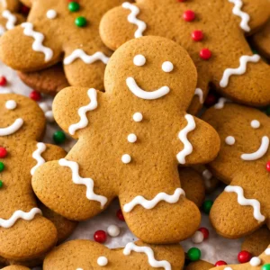 Ultimate gingerbread cookies - soft and chewy holiday treats
